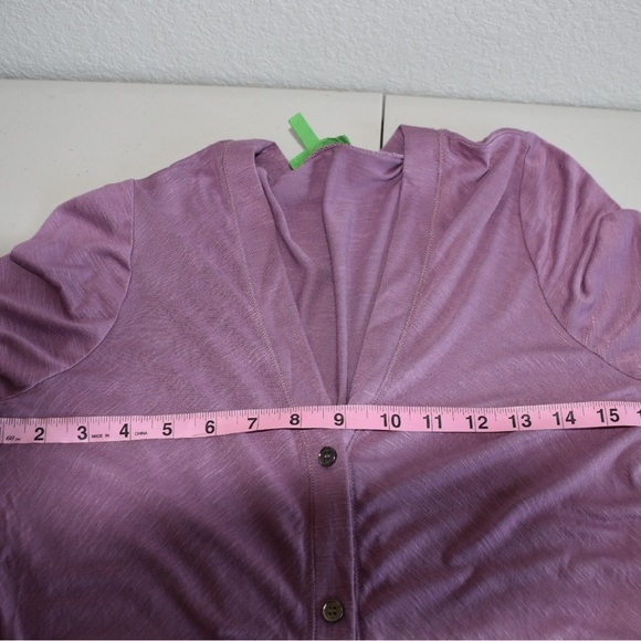 LOGO button down long sleeve top size XXS - Picture 5 of 8